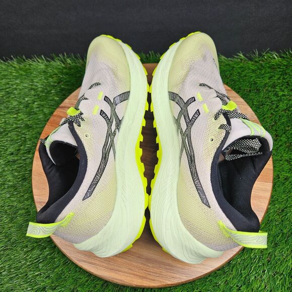 Asics Womens Gel Trabuco 12 Oatmeal Black Running Shoes Sneakers Size 8 1012B605 - Picture 9 of 12